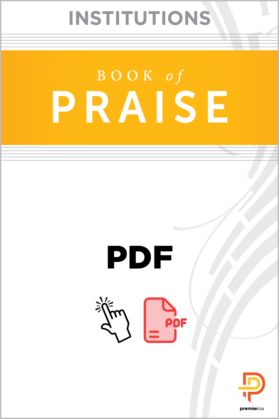 Book Of Praise standard PDF for institutions